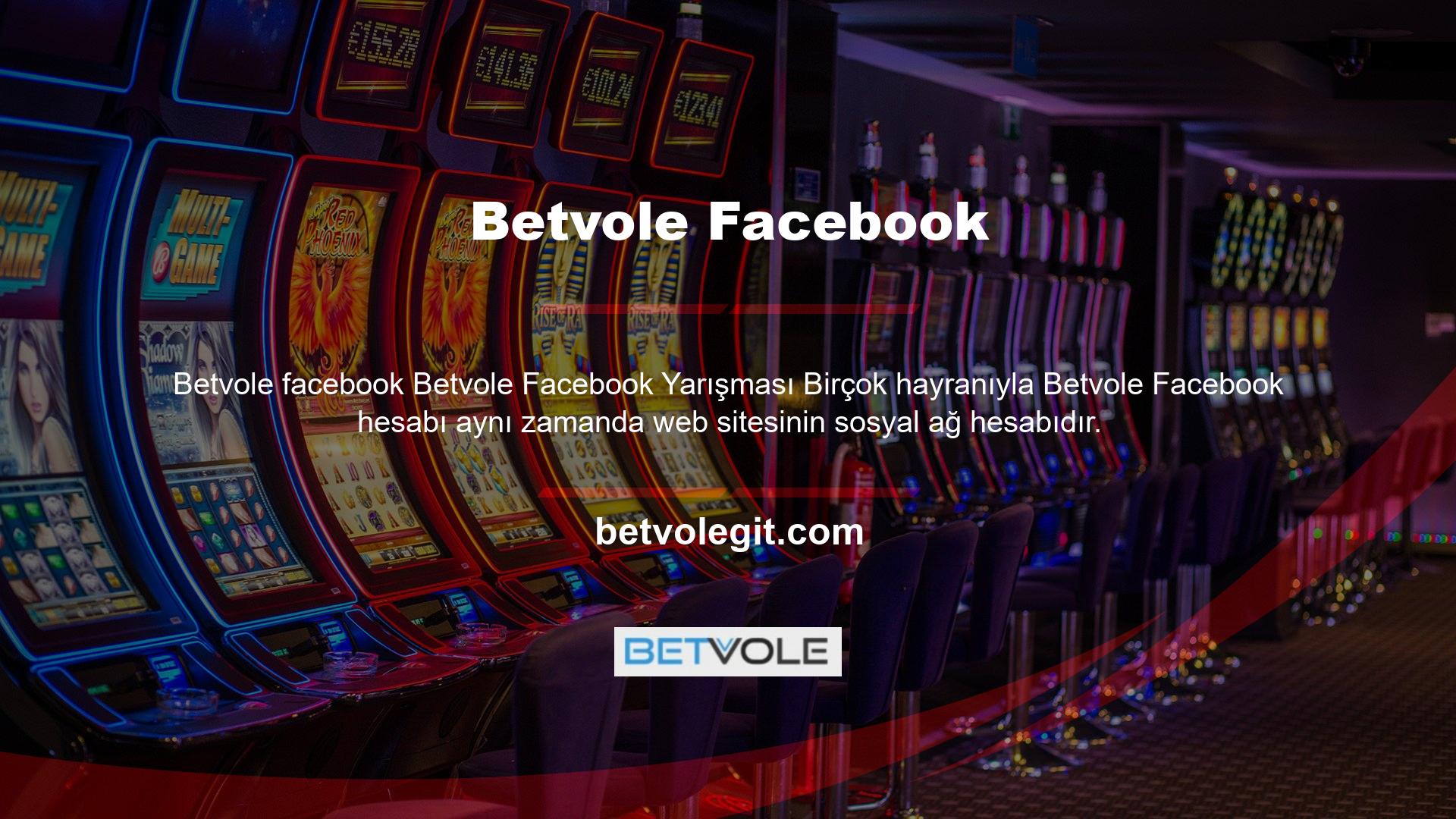 Bu hesabın aktif olarak kullanılabilmesi için ilk olarak bu hesap kullanılarak Betvole sosyal medya yarışması düzenlendi